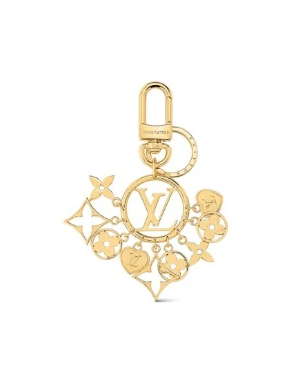 LV 서클 트윙클링 키 링 & 백 참 M01359