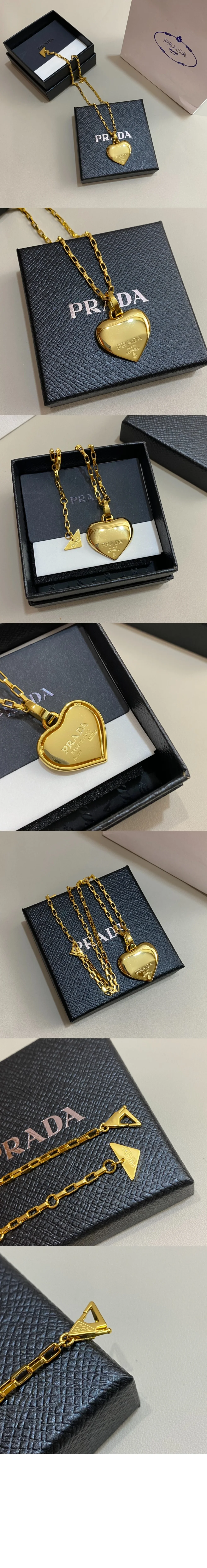 이터널 골드 중형 펜던트 목걸이 1JCA06 상세