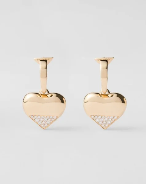 이터널 골드 펜던트 이어링 1JOA06