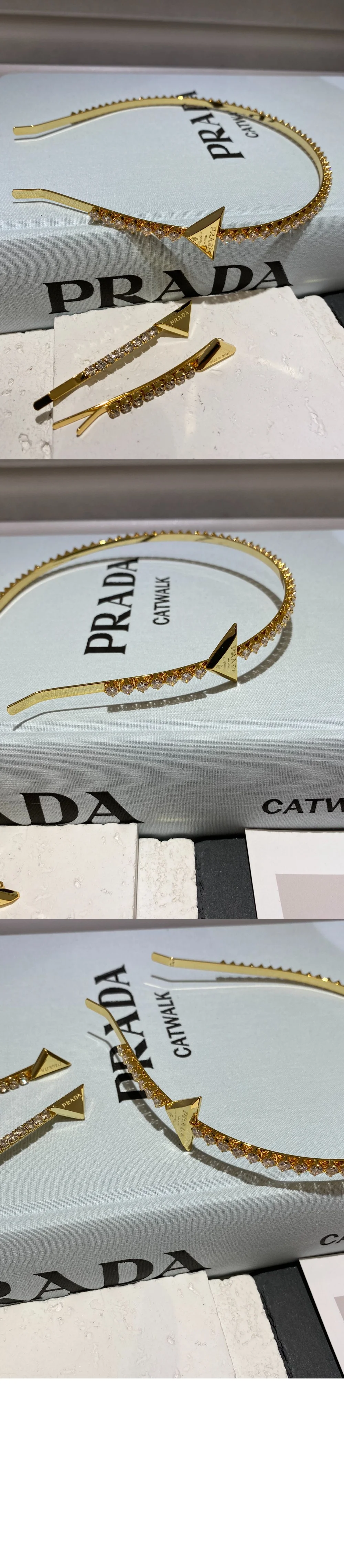 장식이 있는 브라스 헤어밴드 1IH048 상세