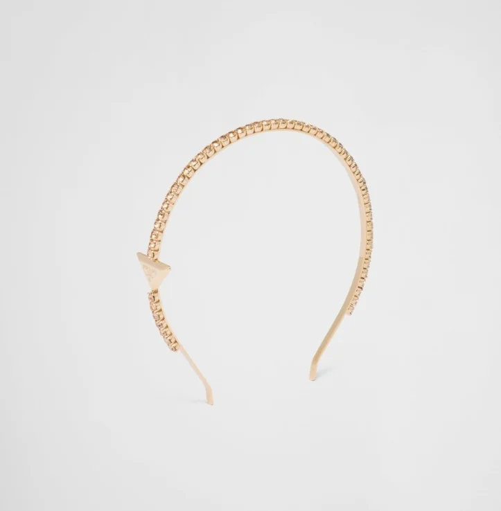 장식이 있는 브라스 헤어밴드 1IH048