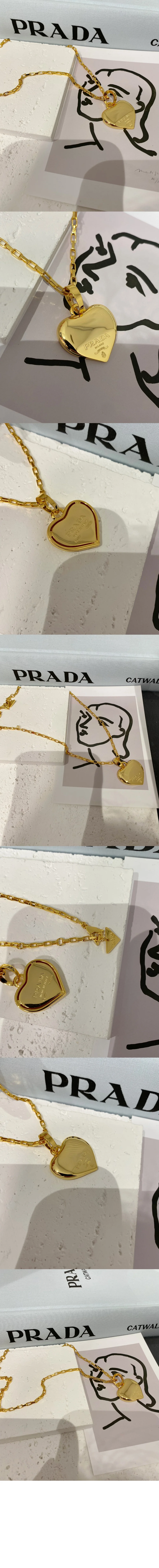 이터널 골드 소형 펜던트 목걸이 1JCA32 상세