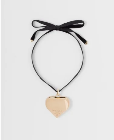 라운드 골드 대형 펜던트 장식 초커 1JCA29