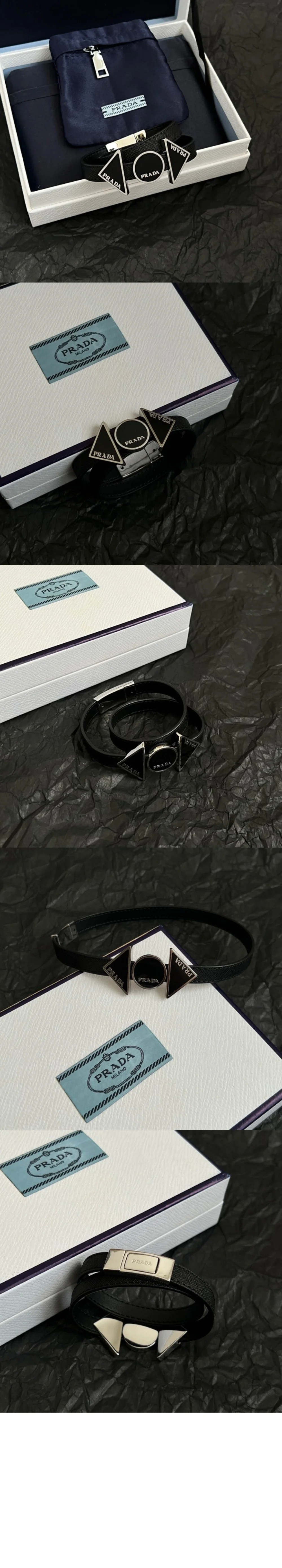 Saffiano 가죽 팔찌 2IB363 상세