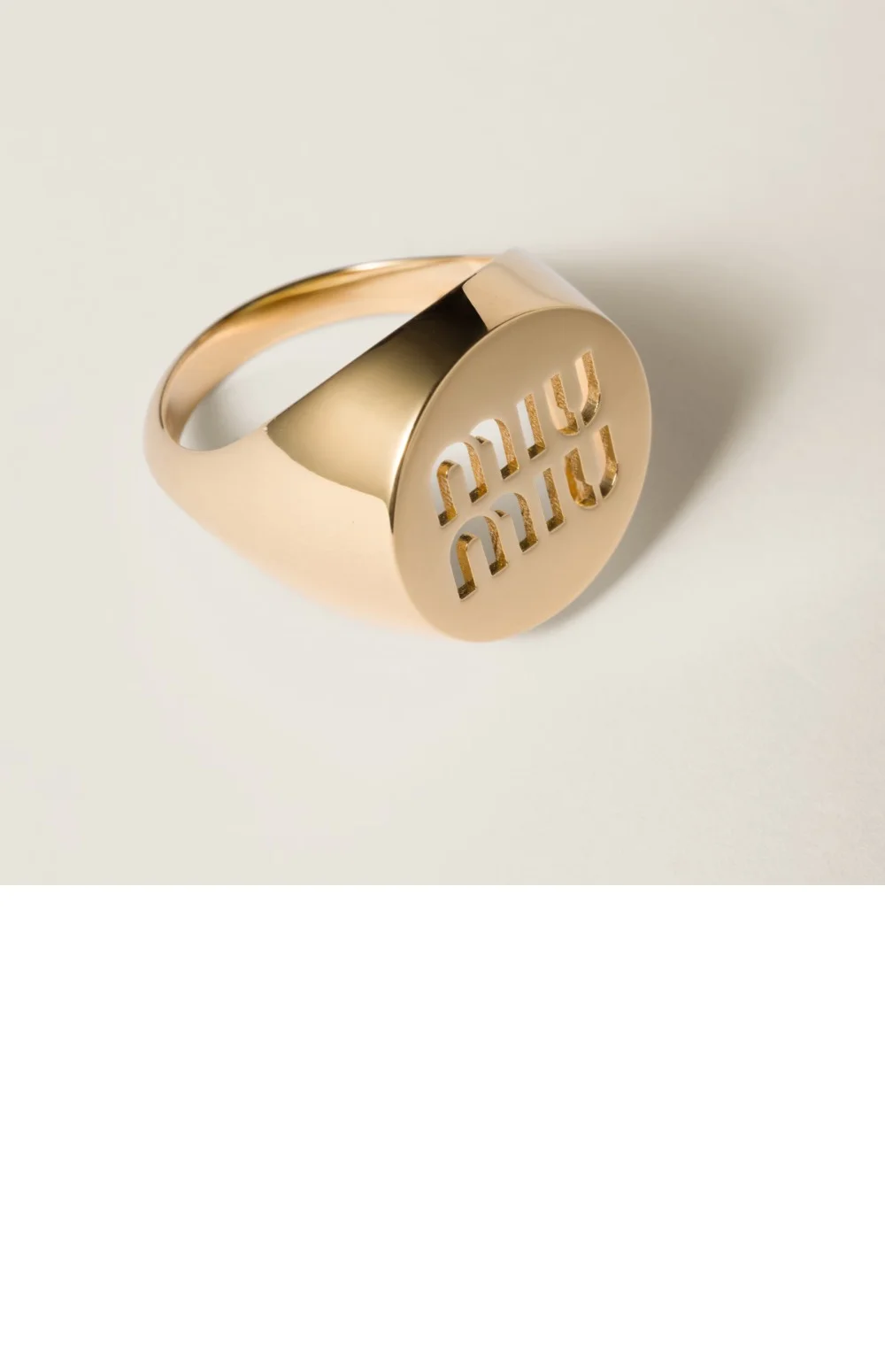 시그니처 링 골드 5IA046 상세