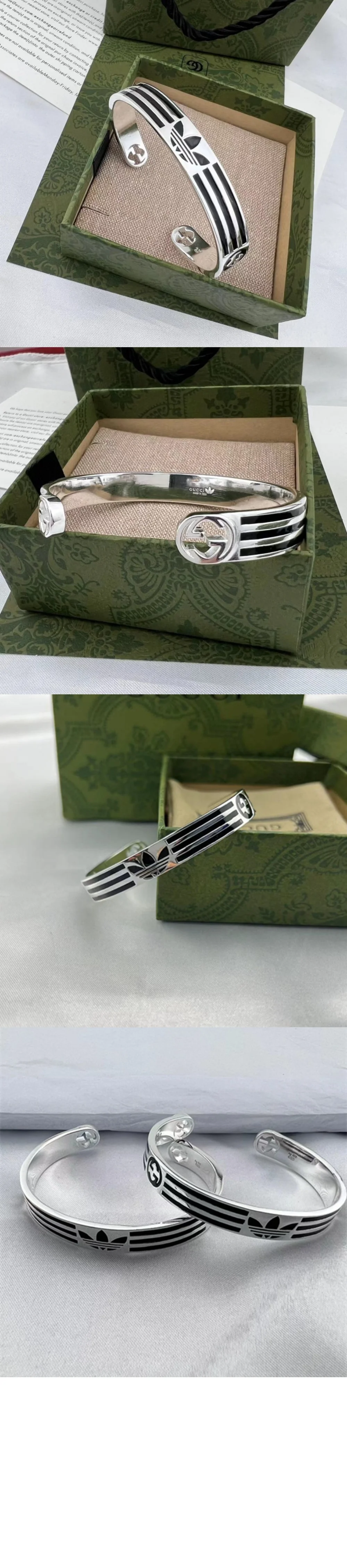 Gucci-x-adidas-Cuff 팔찌 (3color) 상세