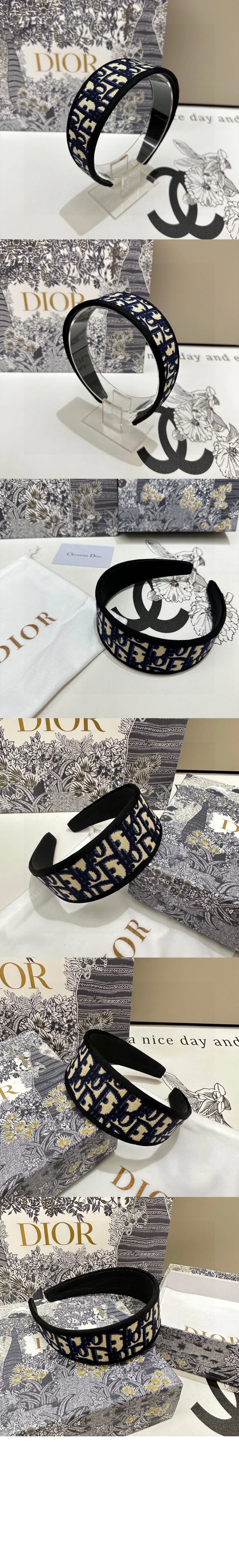 Oblique Dior Band 헤어밴드 34HBO 상세