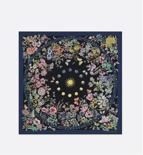 Astral Flowers 90 스퀘어 스카프 55FWC