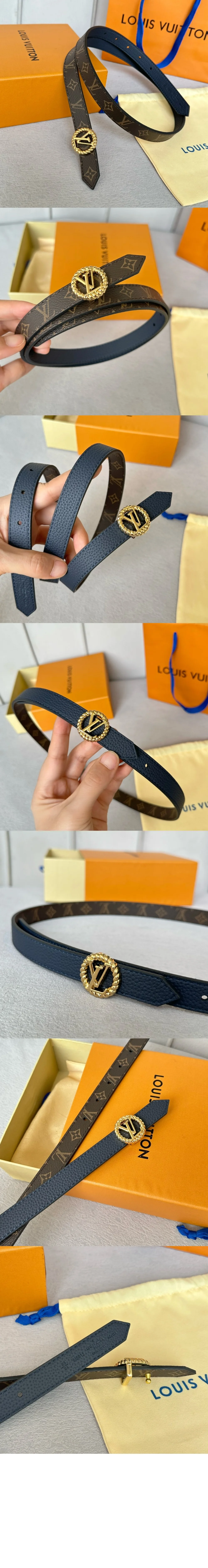 서클 노티컬 리버서블 벨트 (폭 20mm) 상세