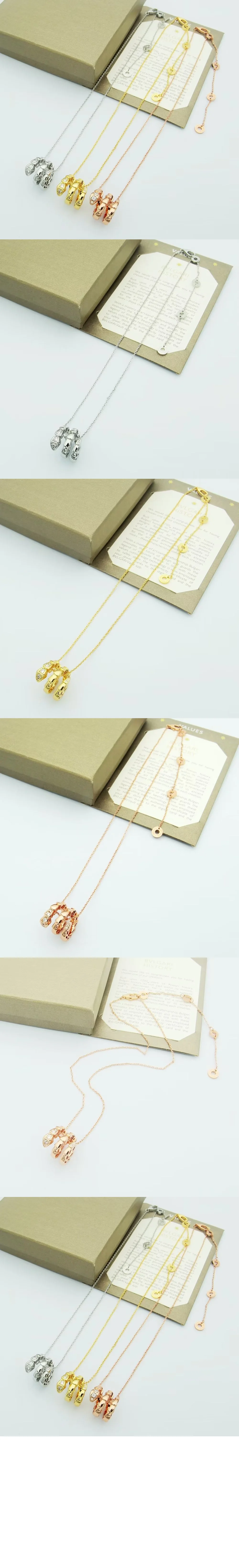 세르펜티 바이퍼 네크리스 (3color) 상세