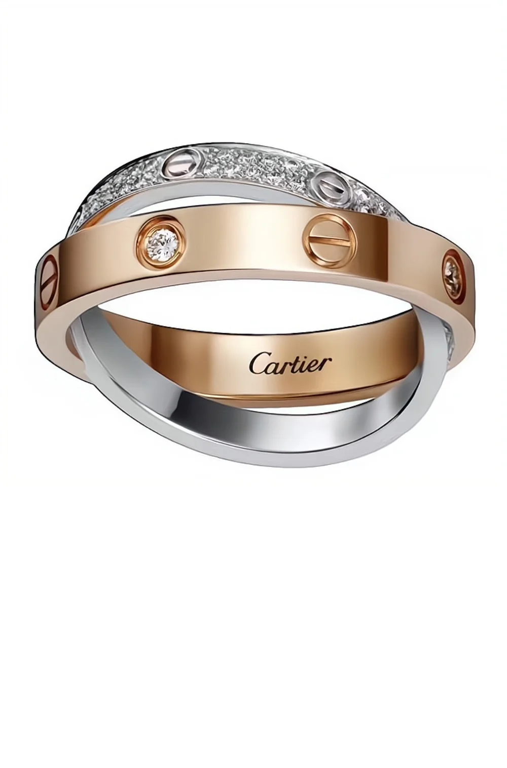 에땅셀 드 까르띠에 링 상세