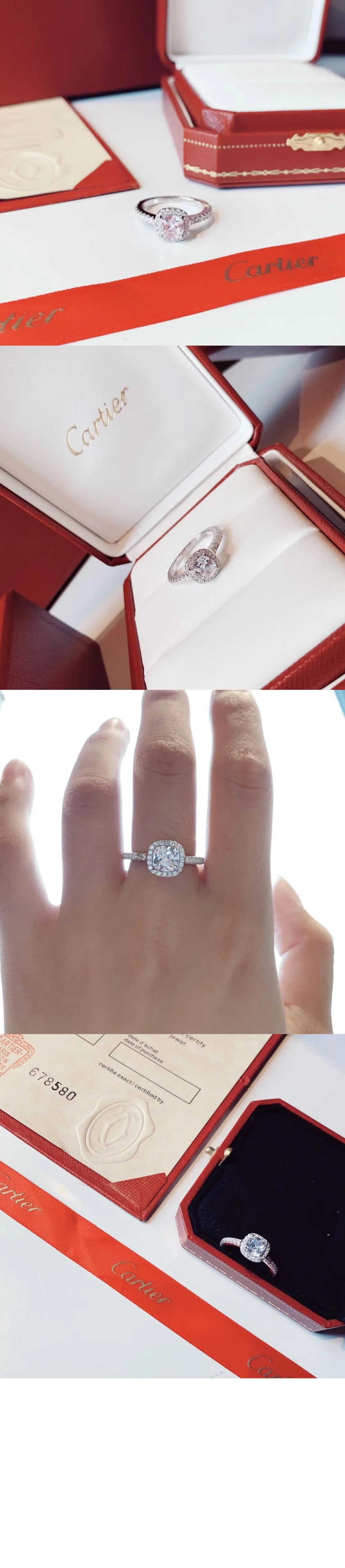 데스티네 솔리테어 반지 상세