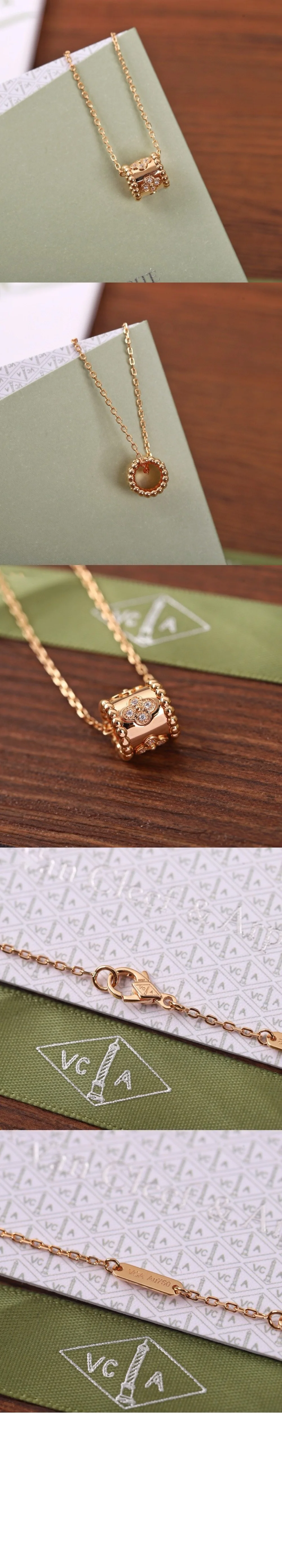 빼를리 클로버 목걸이 상세