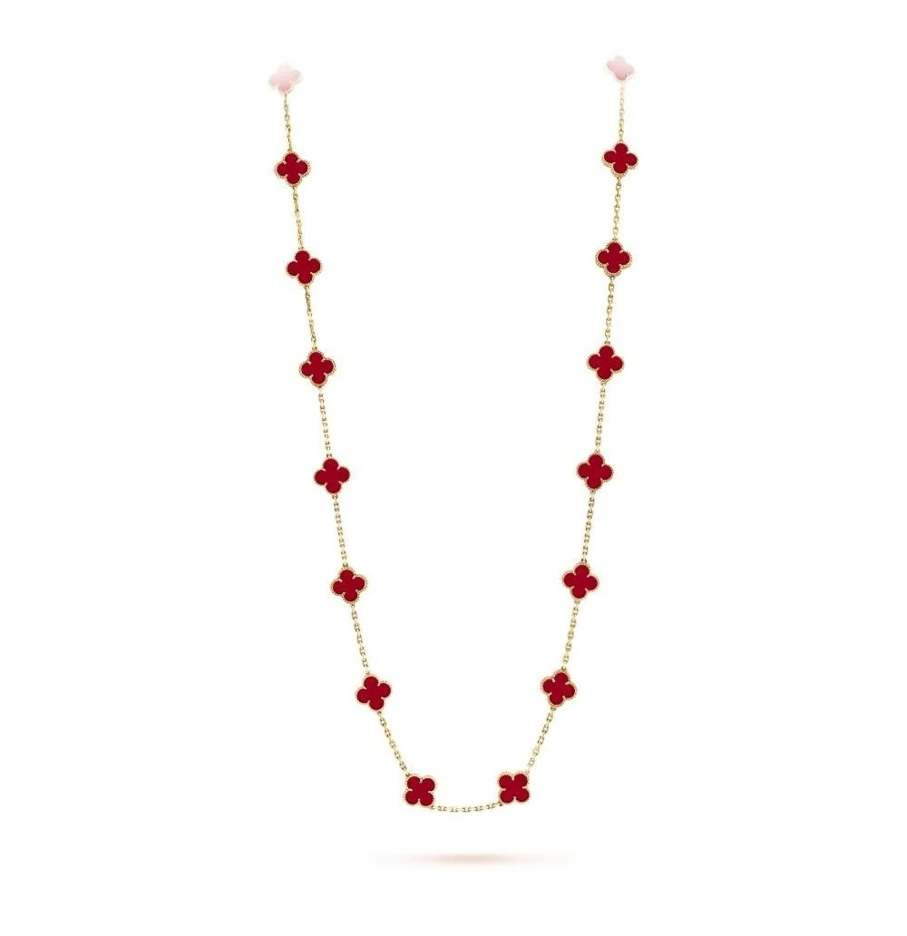 빈티지 알함브라 롱 목걸이