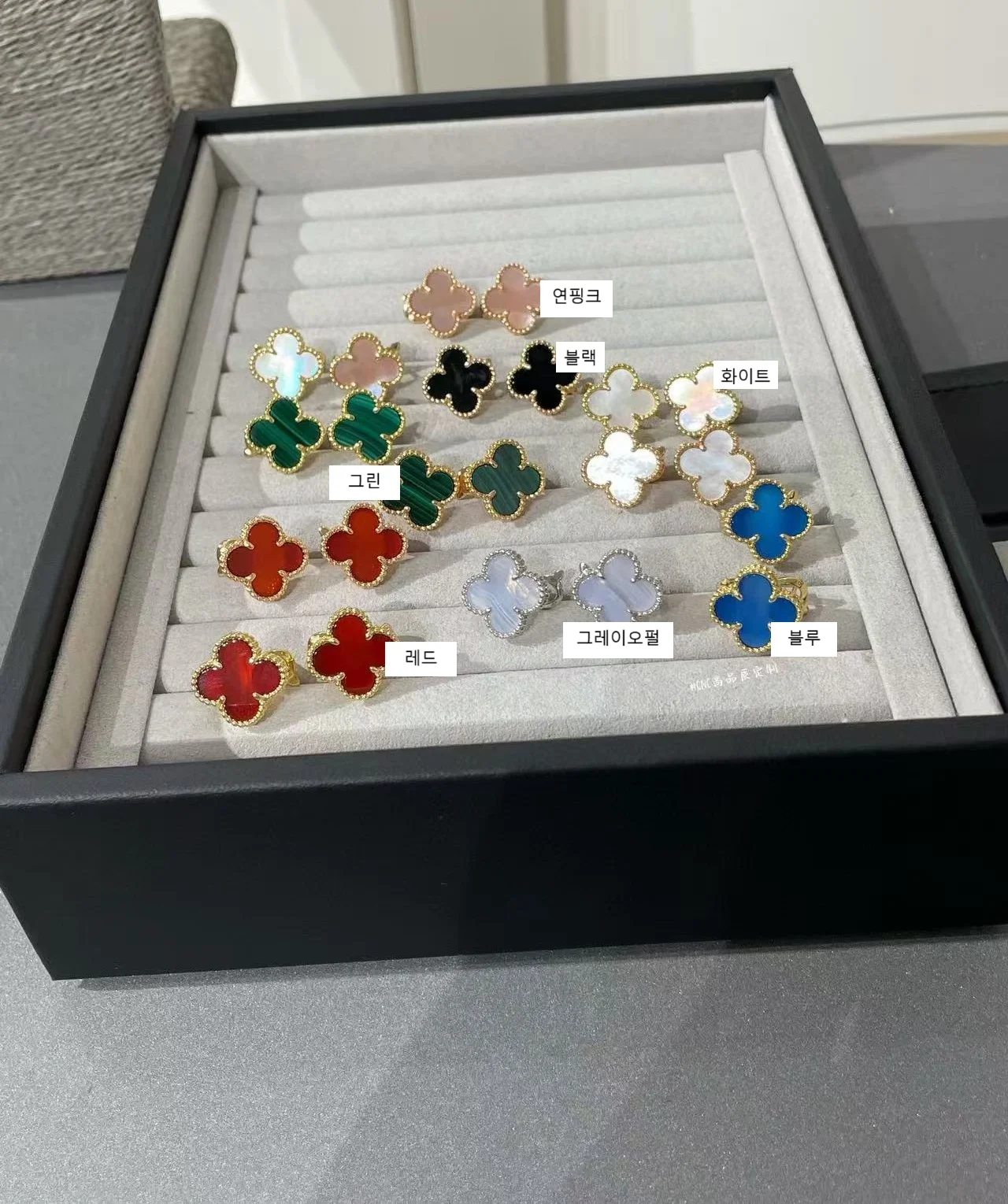 빈티지 알함브라 귀걸이 (7color) 상세