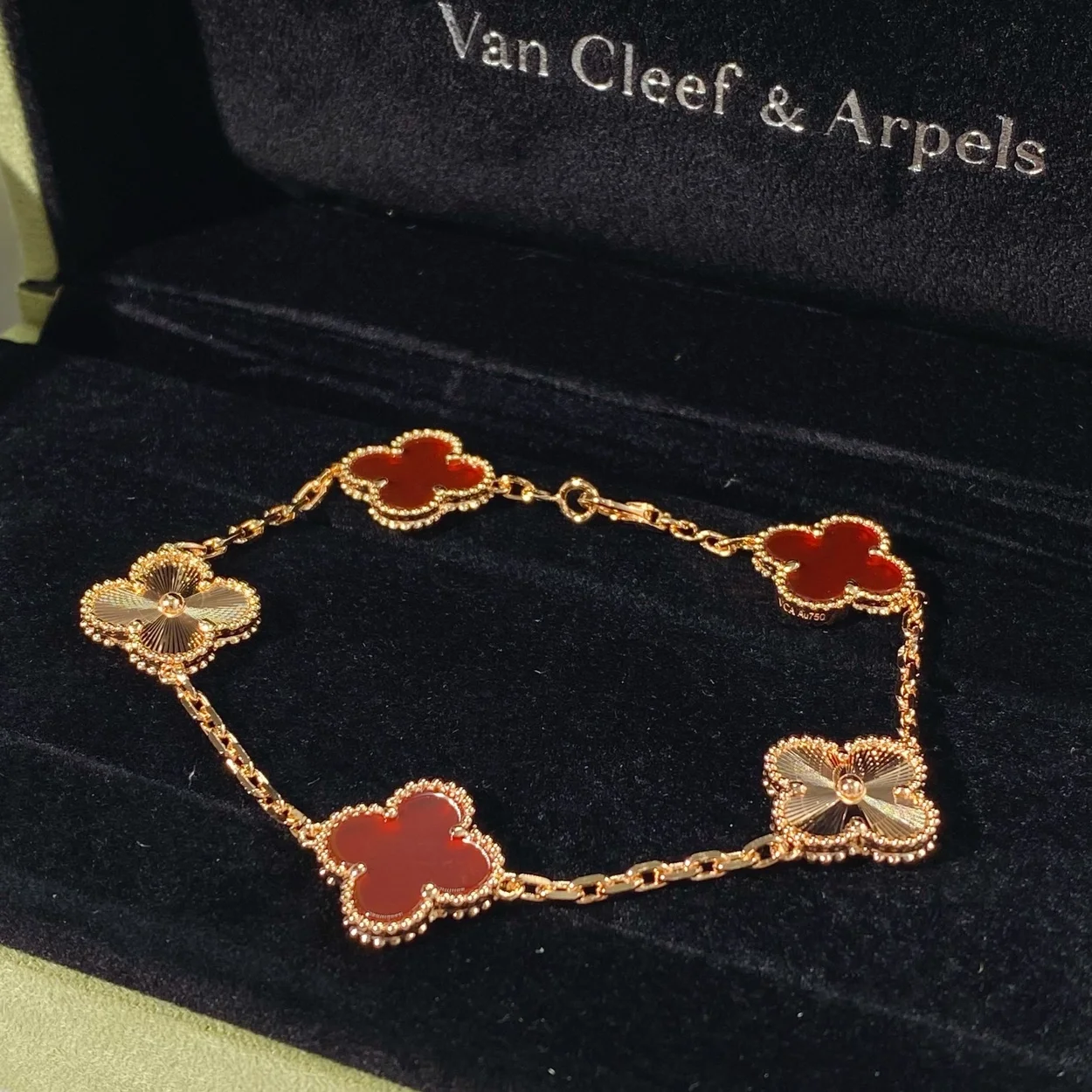 빈티지 알함브라 5 모티브 팔찌 상세