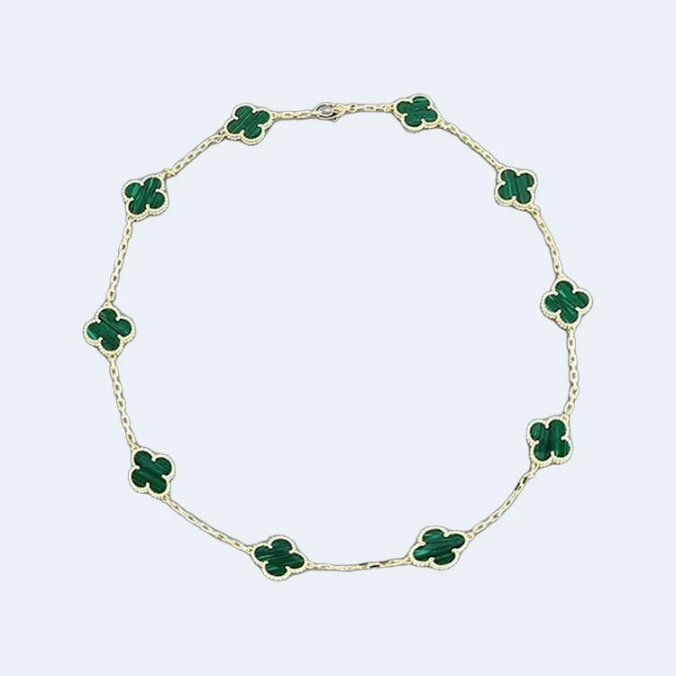 빈티지 알함브라 10 모티브 목걸이 상세