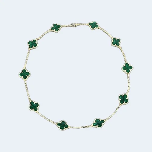 빈티지 알함브라 10 모티브 목걸이