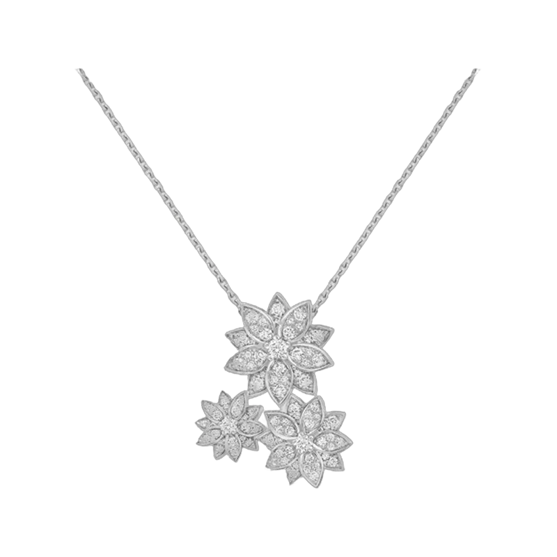 로터스 펜던트 목걸이 상세