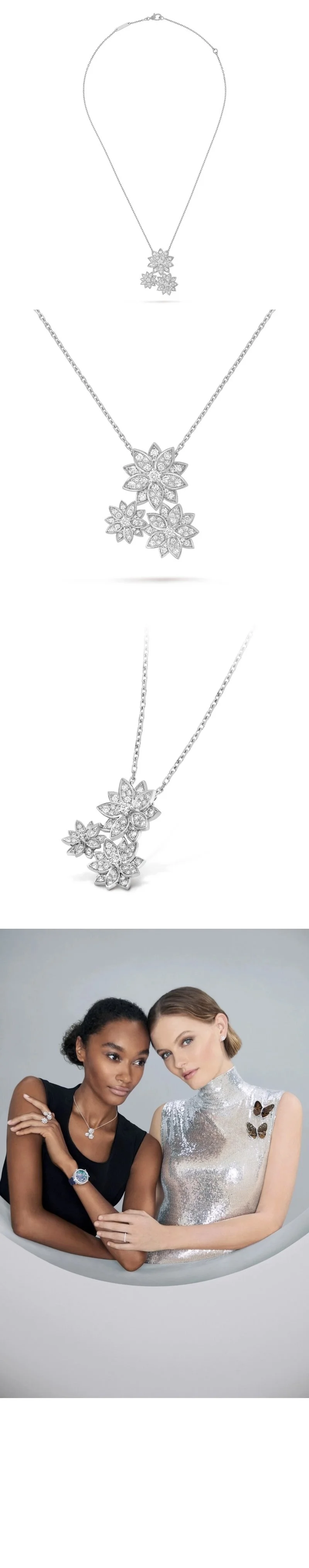 로터스 펜던트 목걸이 상세