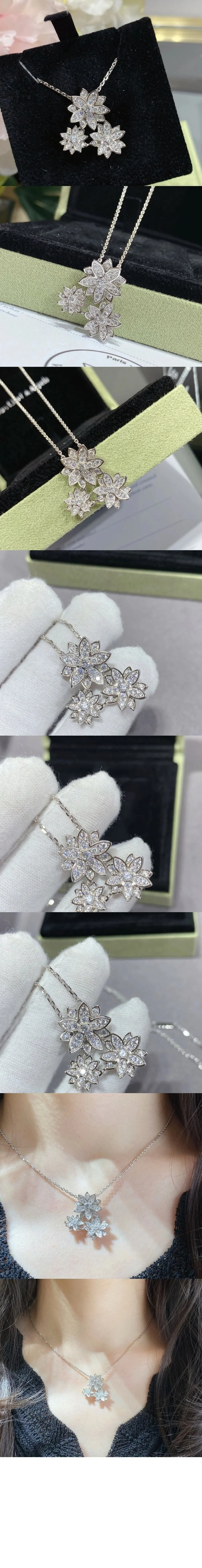 로터스 펜던트 목걸이 상세