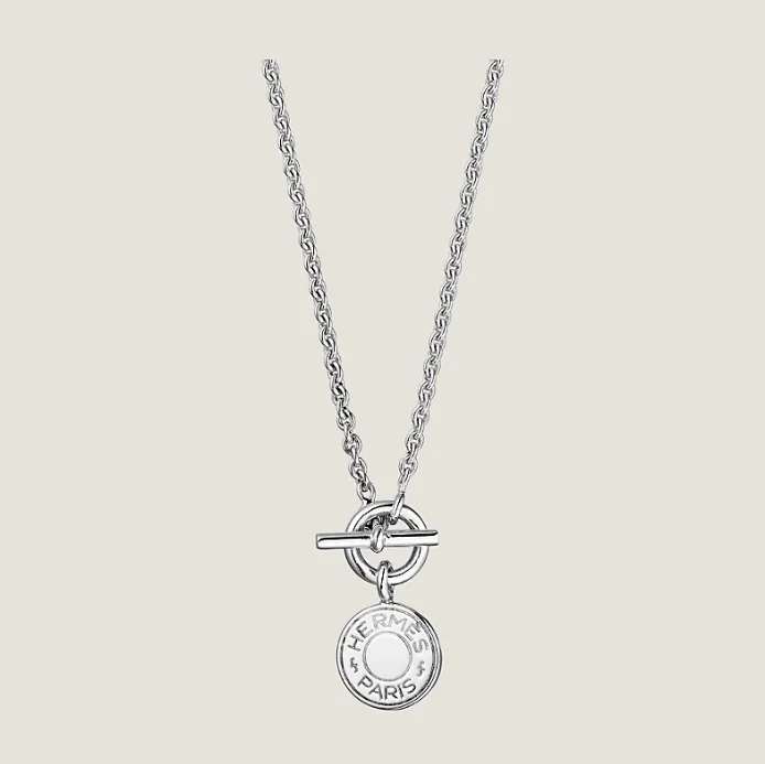 Amulettes Hermès Ex-Libris 펜던트 목걸이 상세