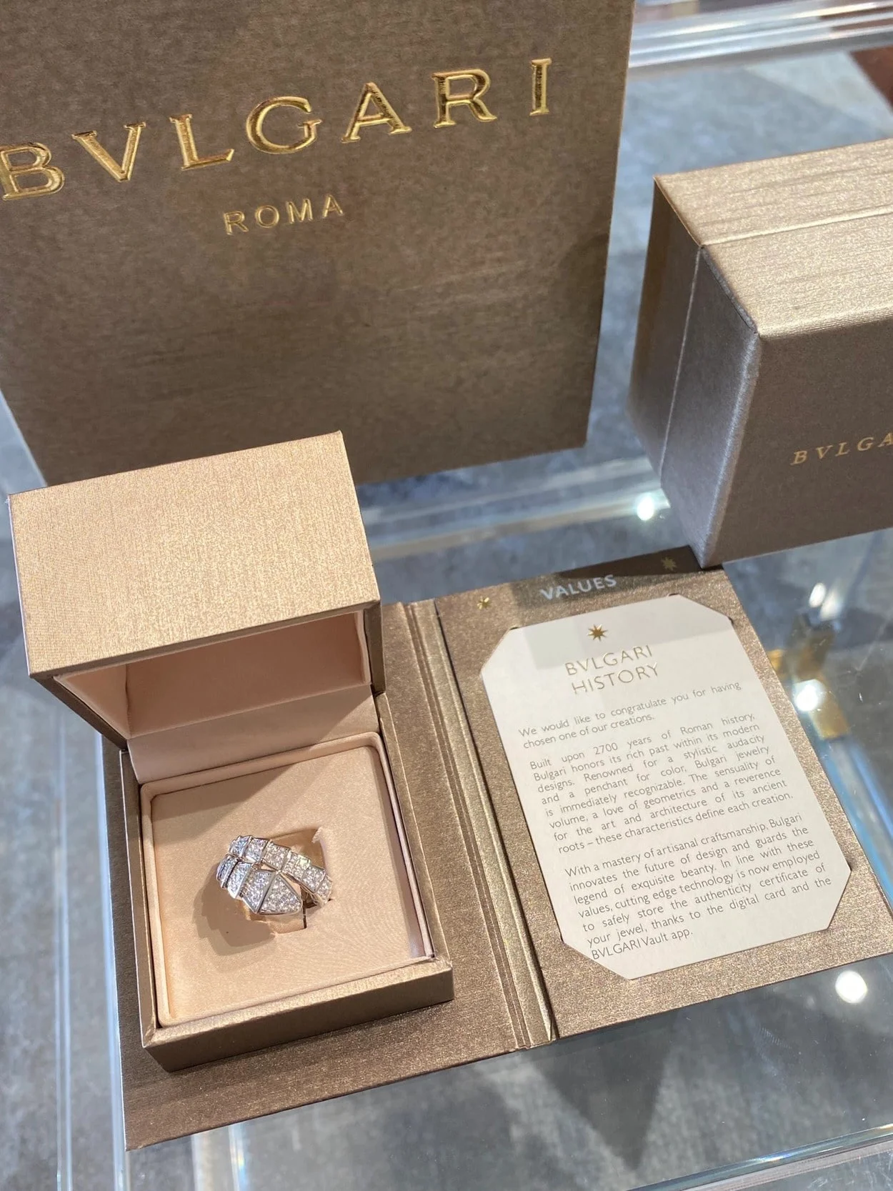 세르펜티 바이퍼 링 상세