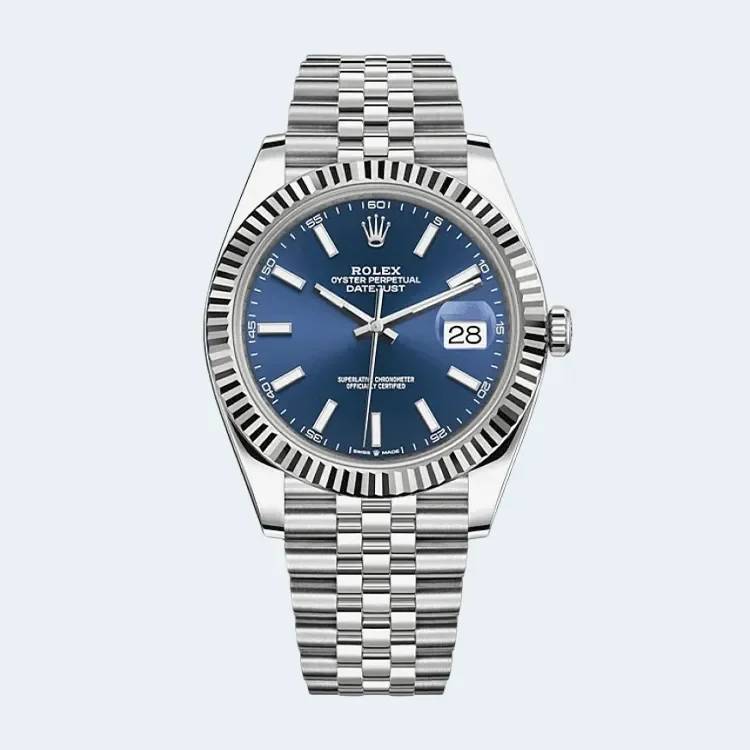 데이저스트 41mm 브라이트 블루 상세