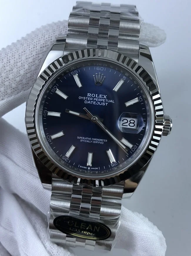 데이저스트 41mm 브라이트 블루 상세