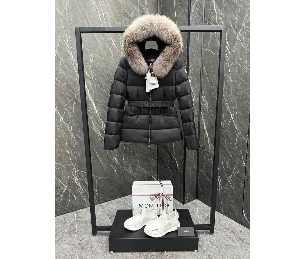 보에드 숏 패딩 상세