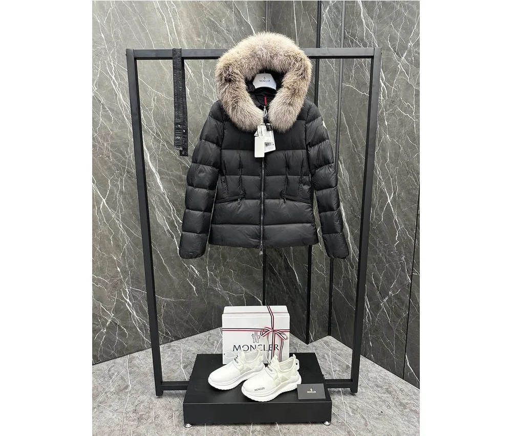 보에드 숏 패딩 상세