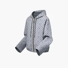 모노그램 후드 재킷
