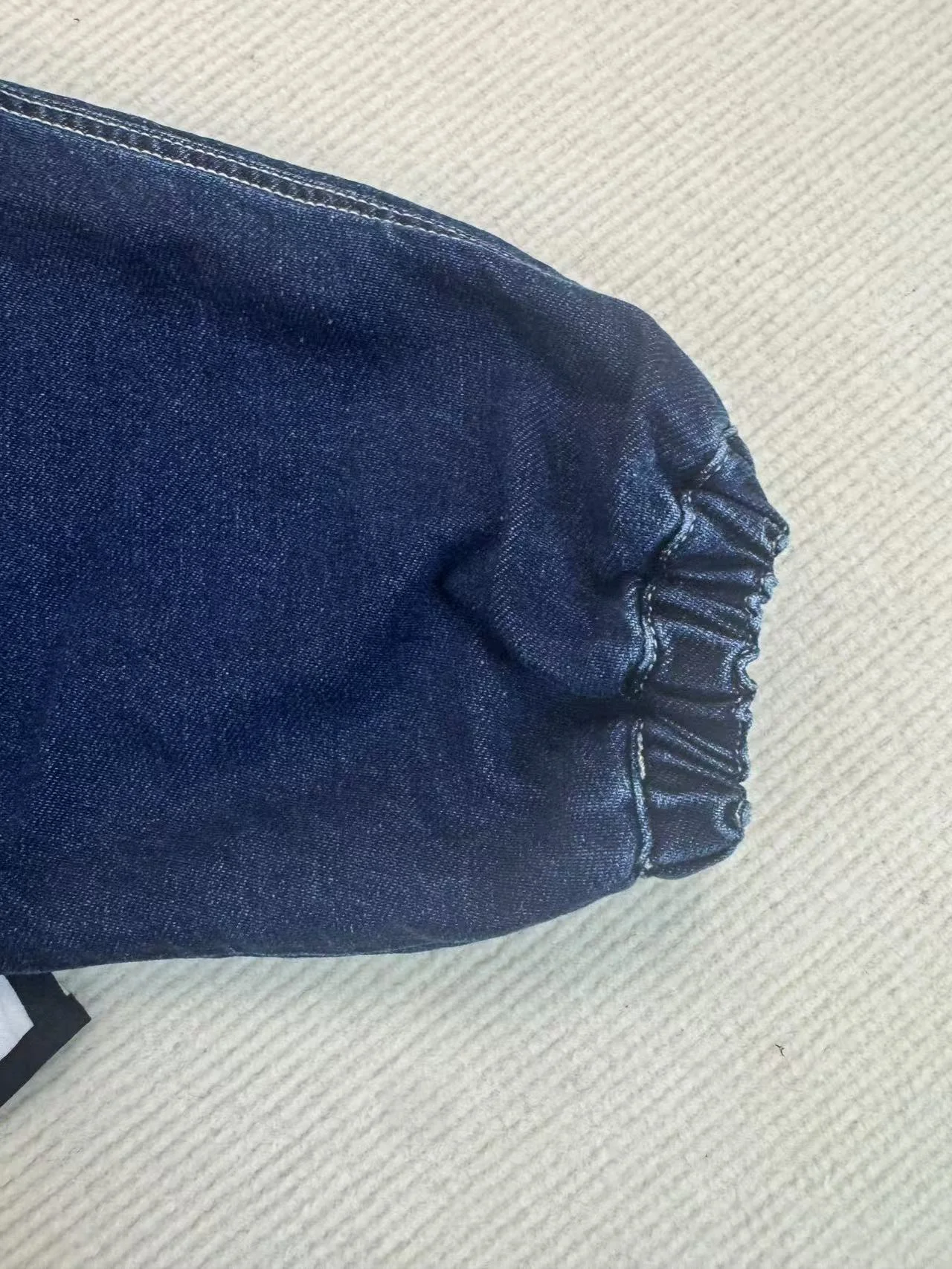 집업 데님 자켓 상세