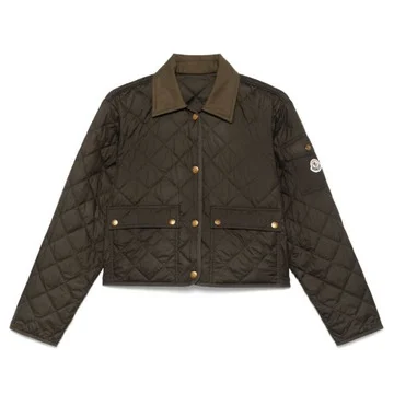 치트르 다이아몬드 퀼팅 패딩 셔츠 재킷