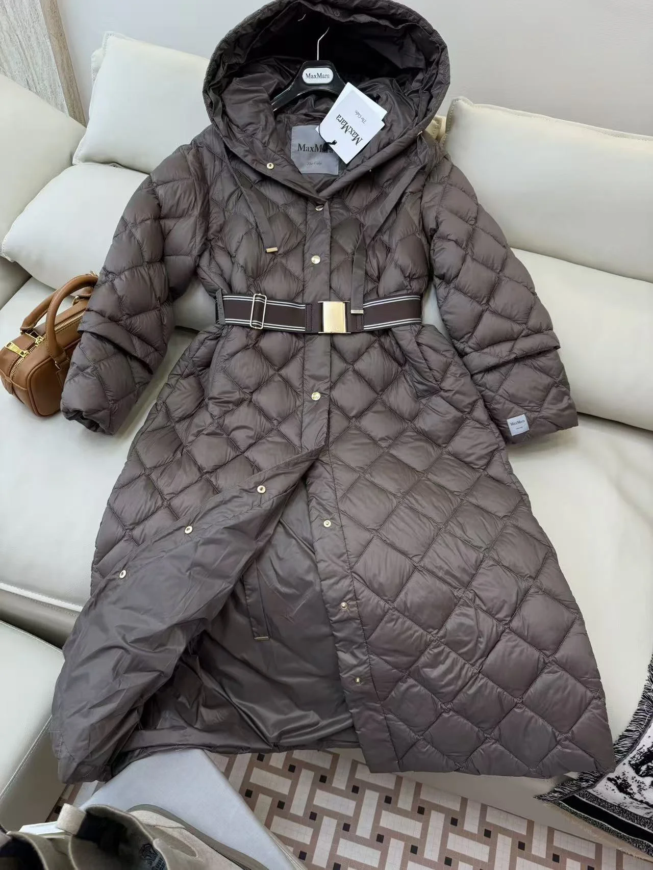 퀼팅 트레펠 코트 상세