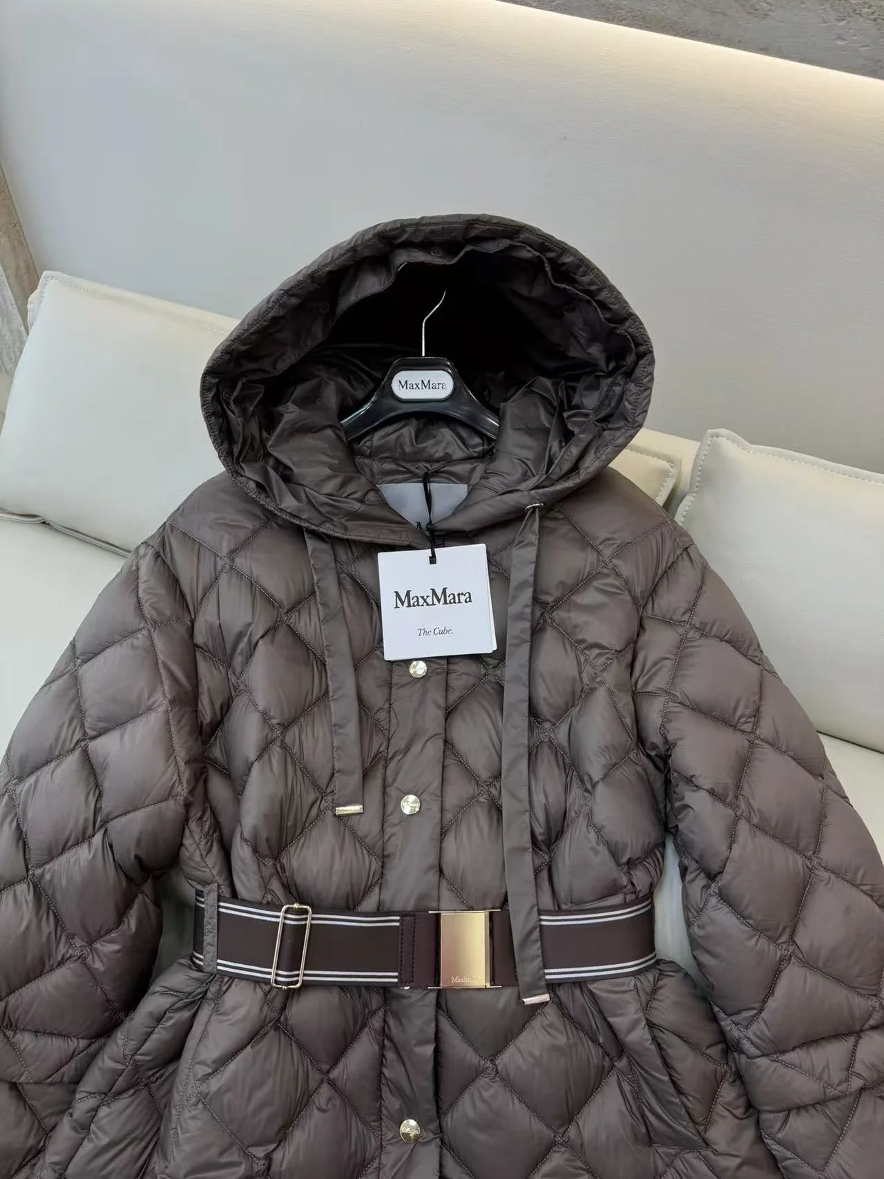 퀼팅 트레펠 코트 상세