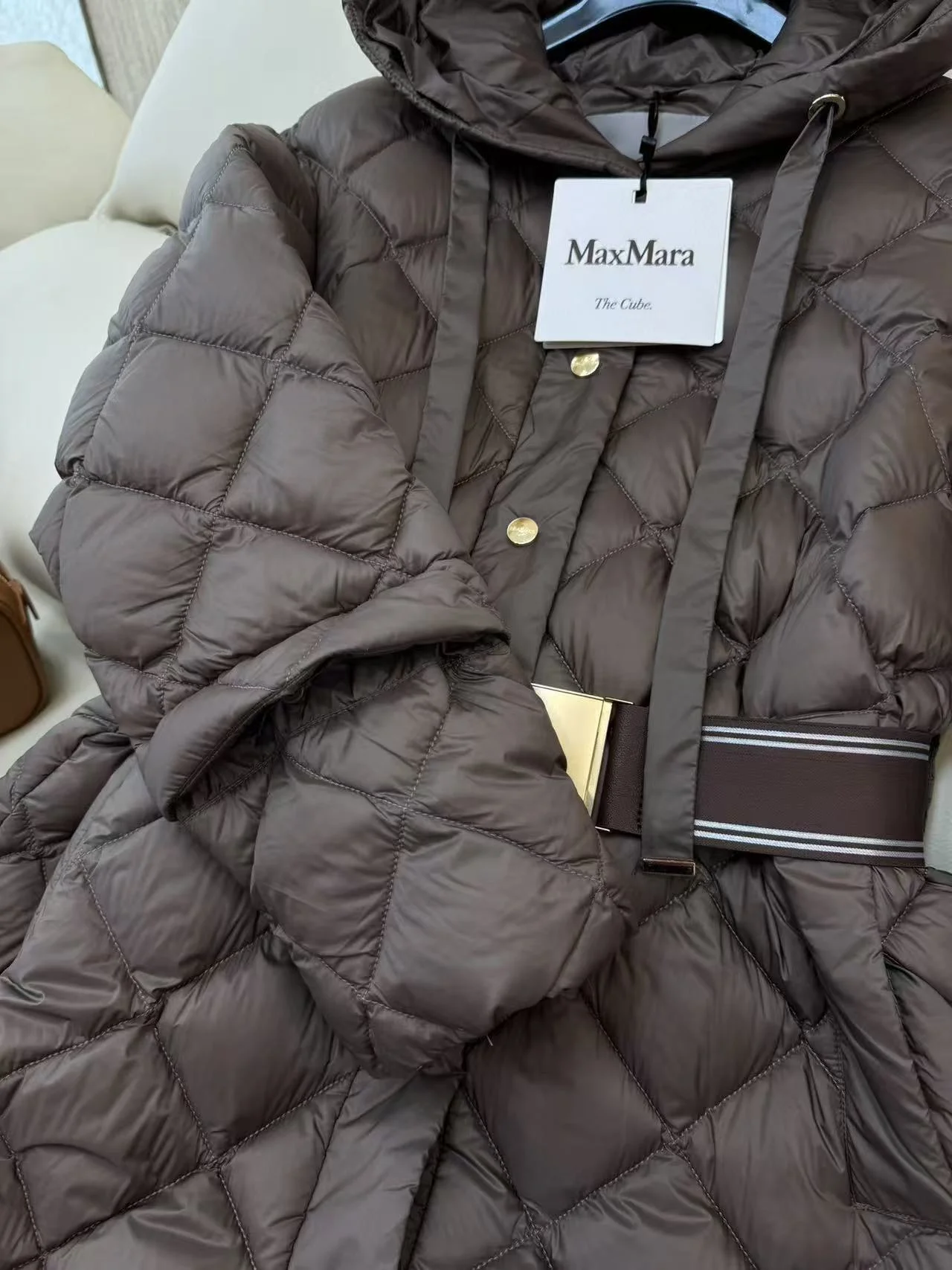 퀼팅 트레펠 코트 상세