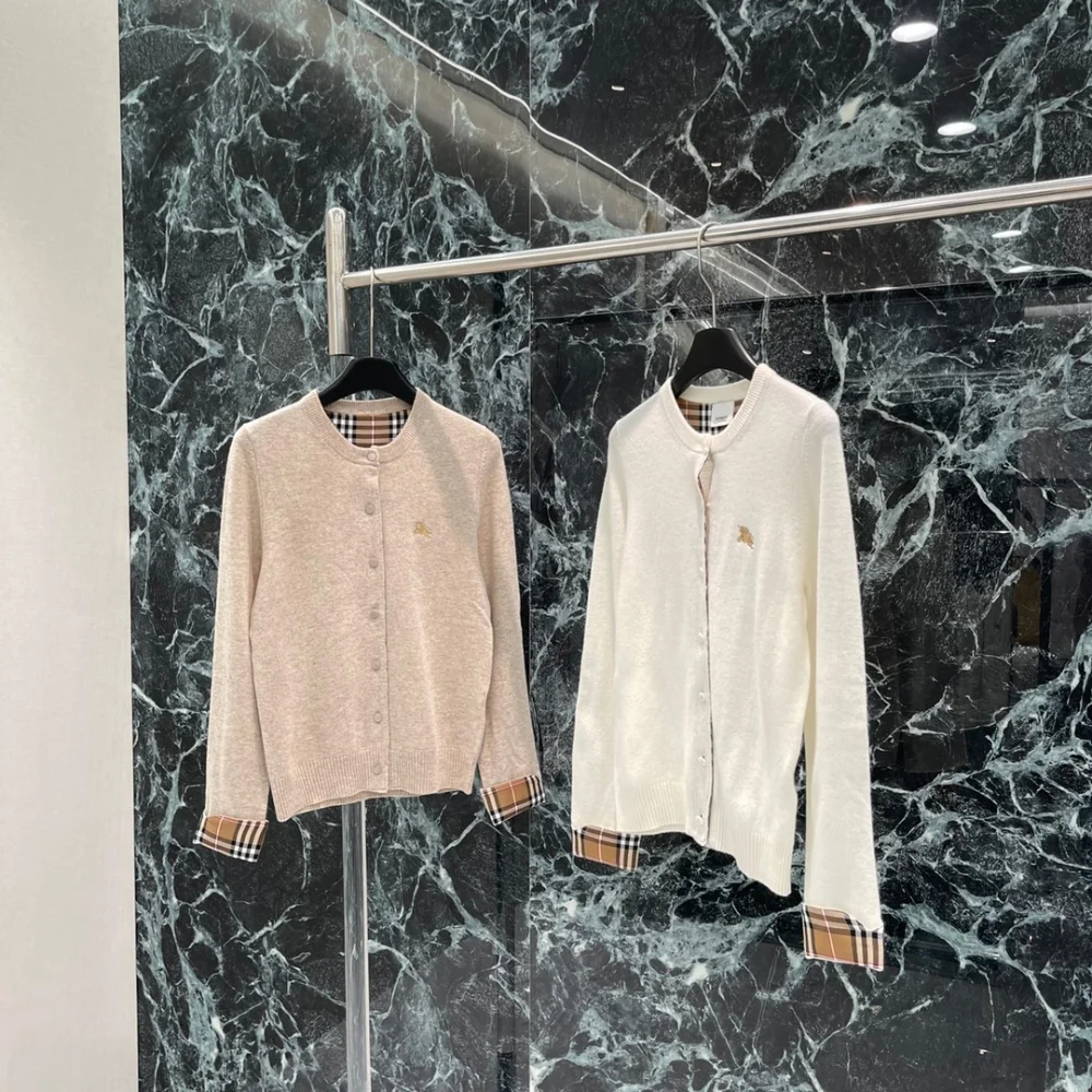 울 니트 가디건