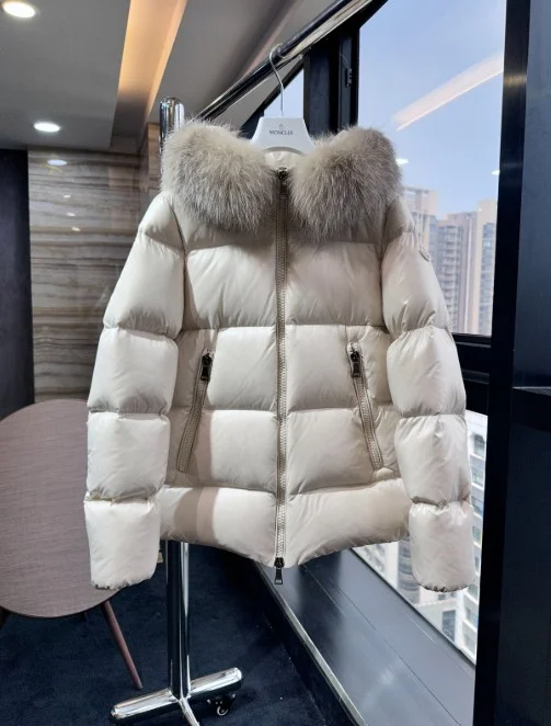 라이체 숏 다운 폭스퍼 자켓 (3color)