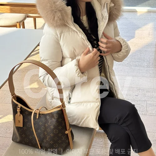 라이체 숏 다운 폭스퍼 자켓 (3color) 4