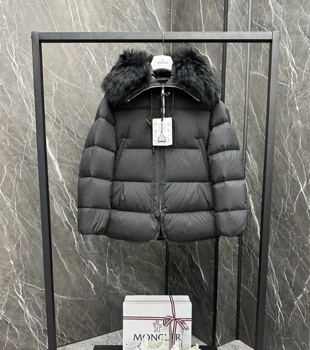 로쿠스텔 여성 다운 패딩 블랙