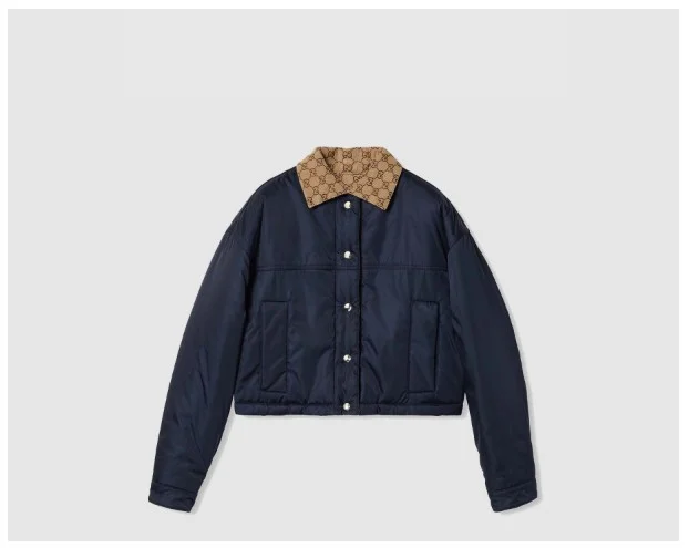 리버시블 개버딘 나일론 자켓