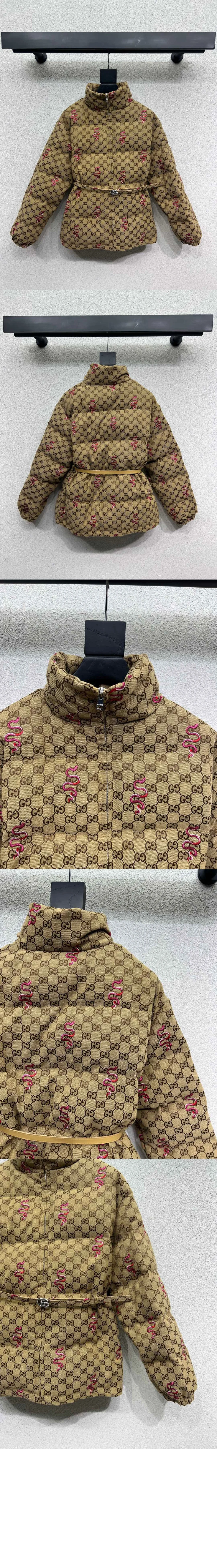 GG 캔버스 봄버 재킷 상세