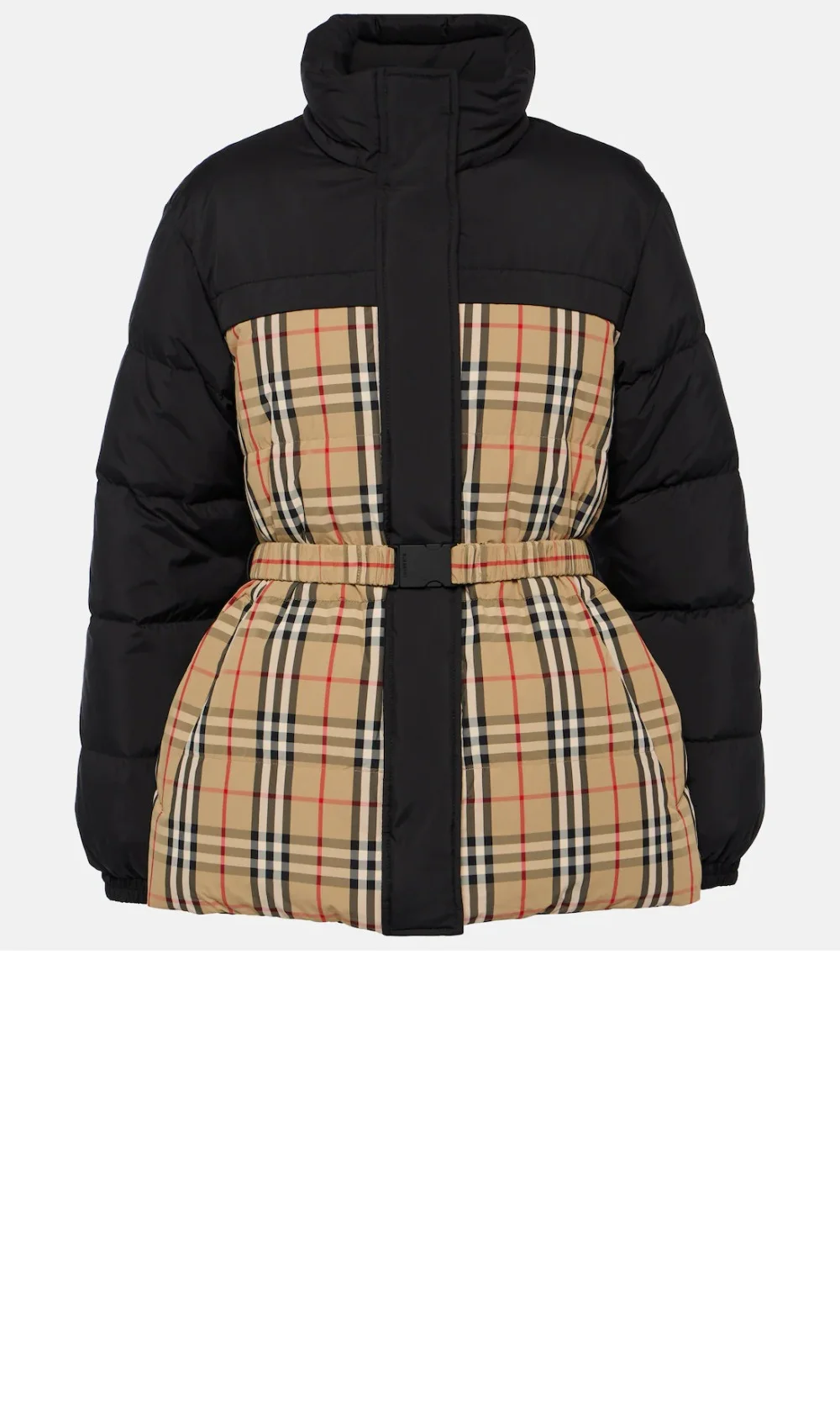 리버시블 체크 퍼퍼 재킷 상세