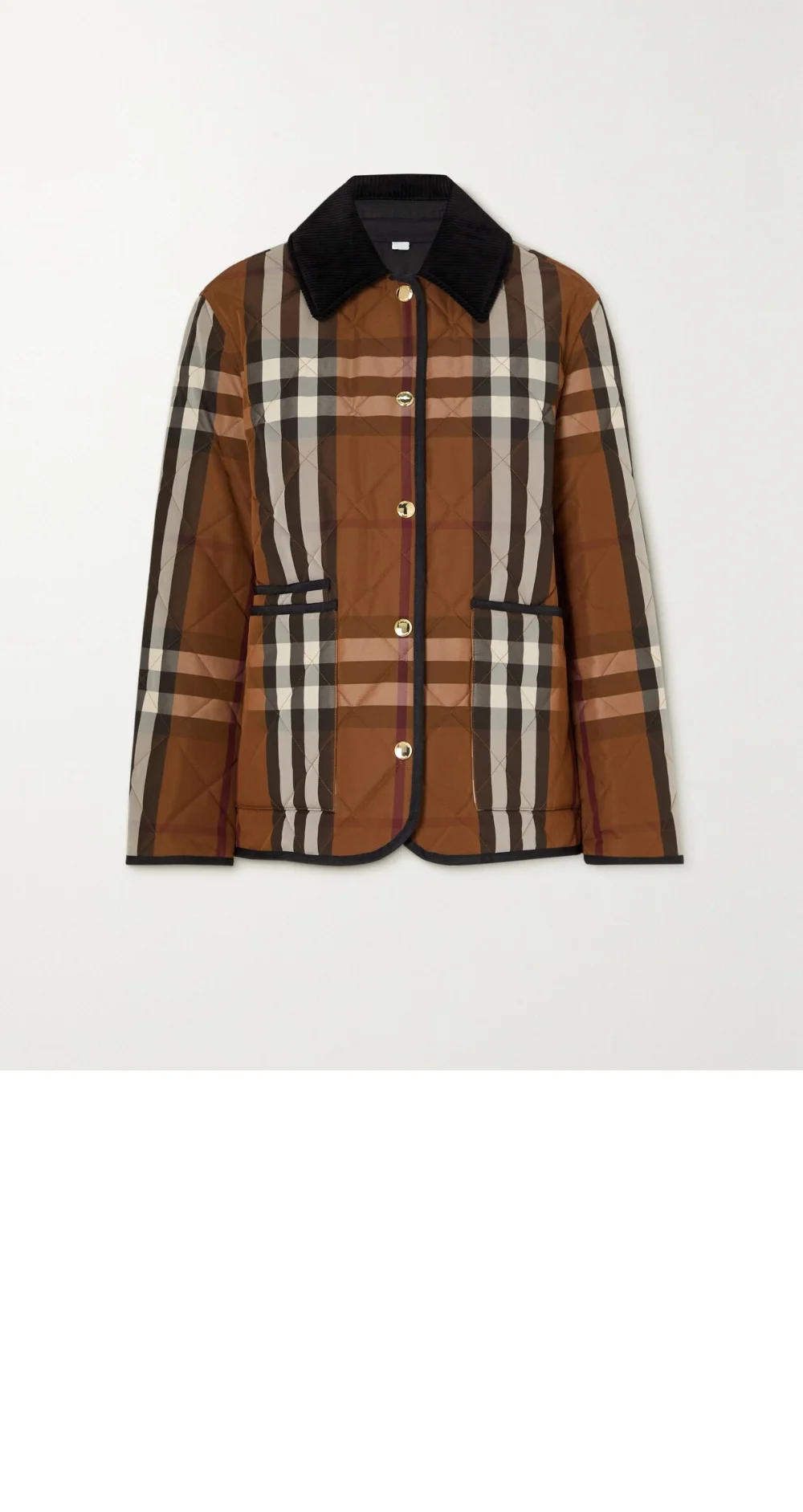 로고 쇼트 코트 상세