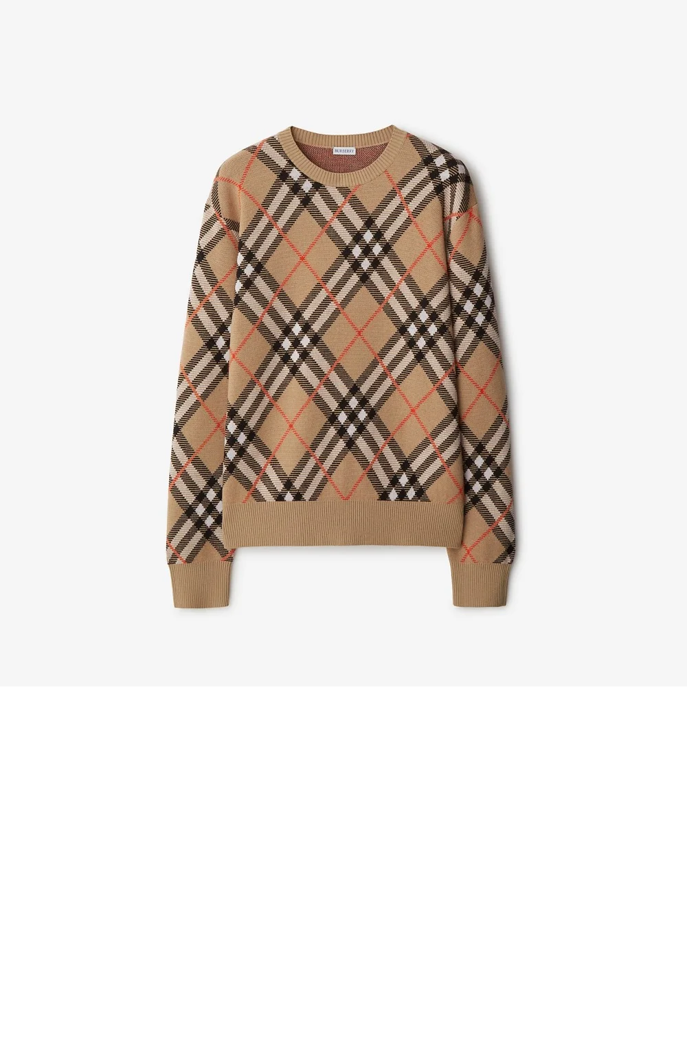 프린트 니트 톱 상세