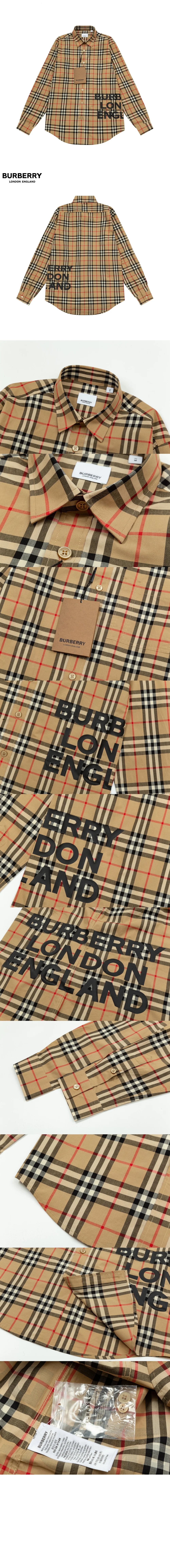 체크 셔츠 상세