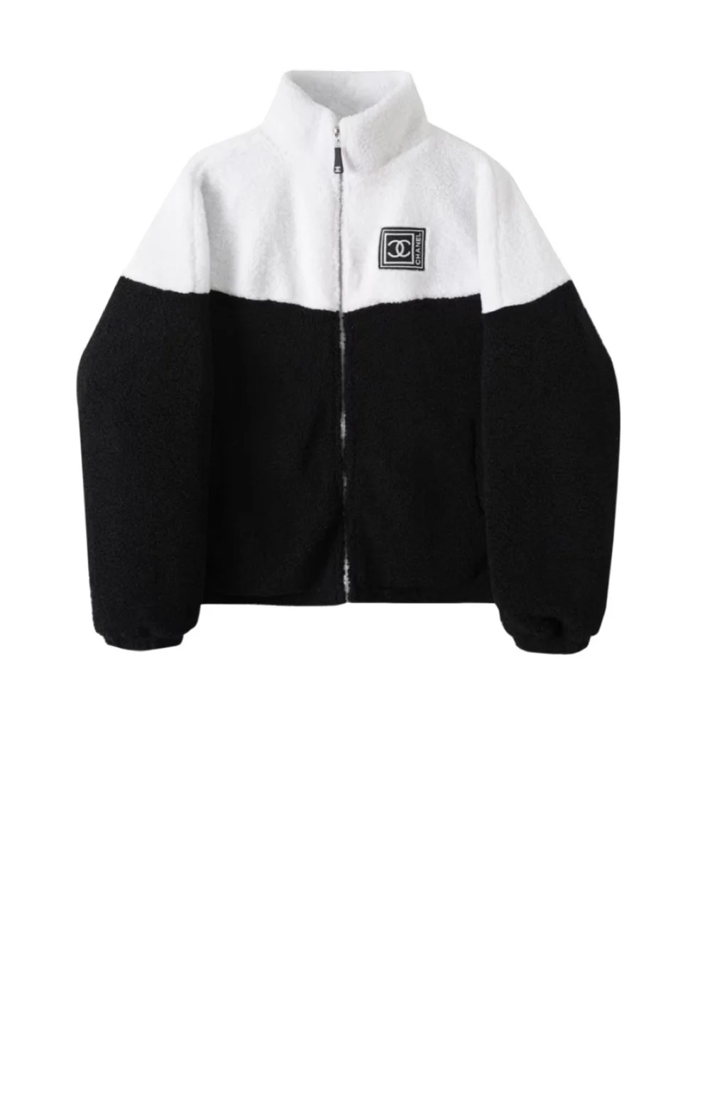 로고 쇼트 코트 상세