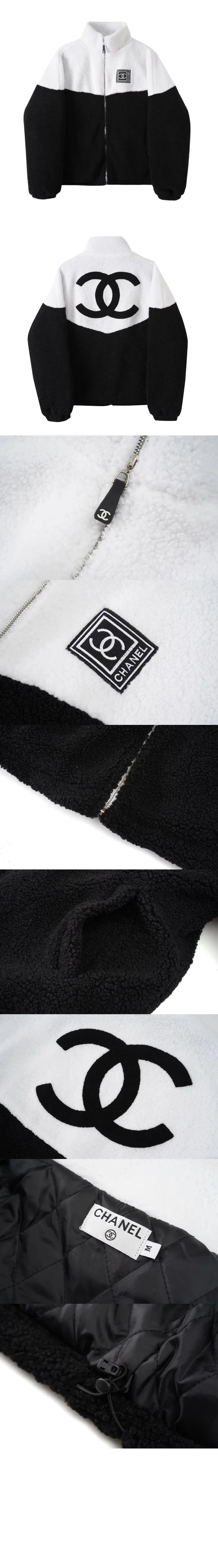 로고 쇼트 코트 상세