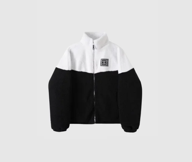 로고 쇼트 코트